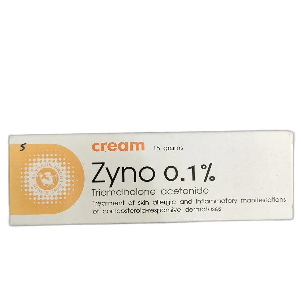 Zyno Cream 0.1% w/w - Depot De Pharmacie "A" Kim Houy