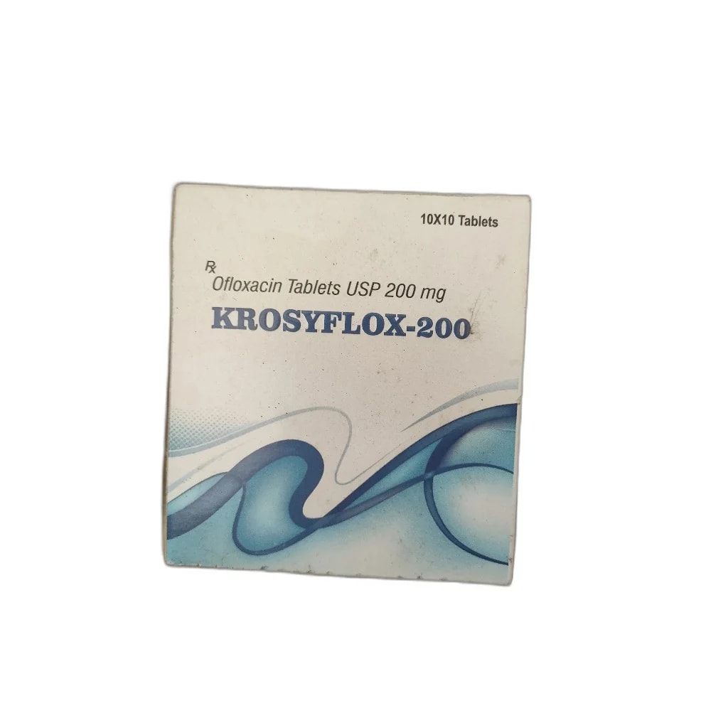KROSYFLOX-200 Ofloxacin 200mg - PHARMARCY DARA RAKSMEY KOK CHAMBOK