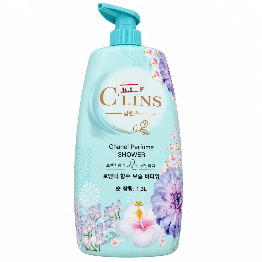 C'lins Chanel Perfume Shower Body Wash 1.3 L - Pharmacy Krech hong