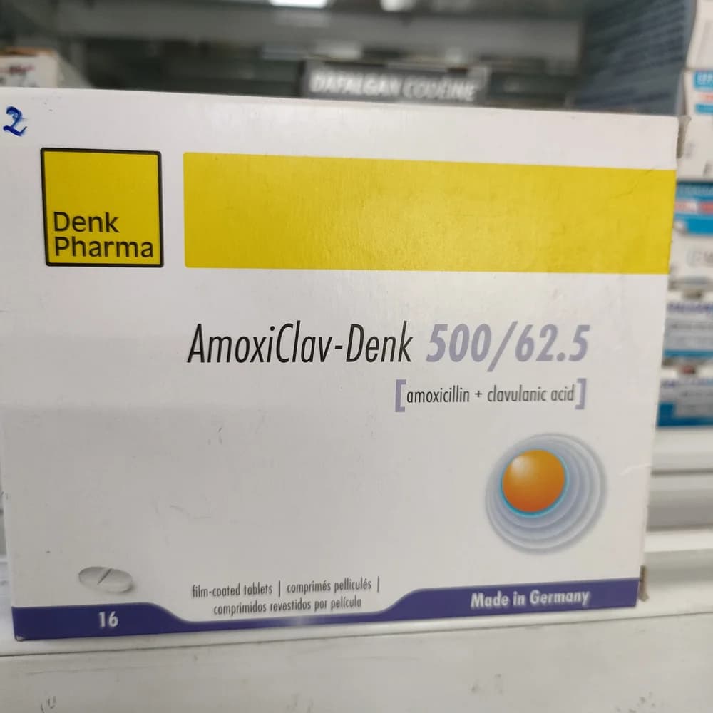 AmoxiClav-Denk 500/62.5 500 mg / 62.5 mg