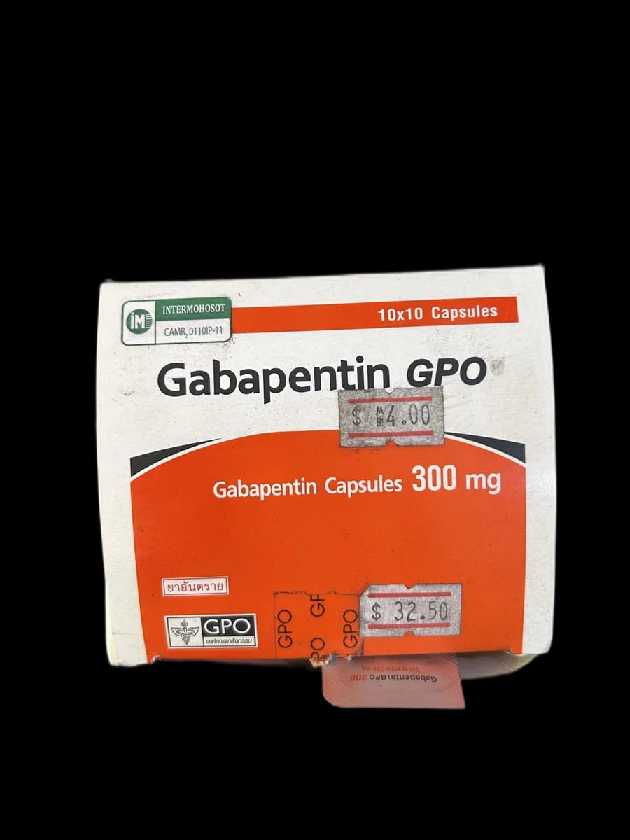 Gabapentin GPO 300 mg 300 mg
