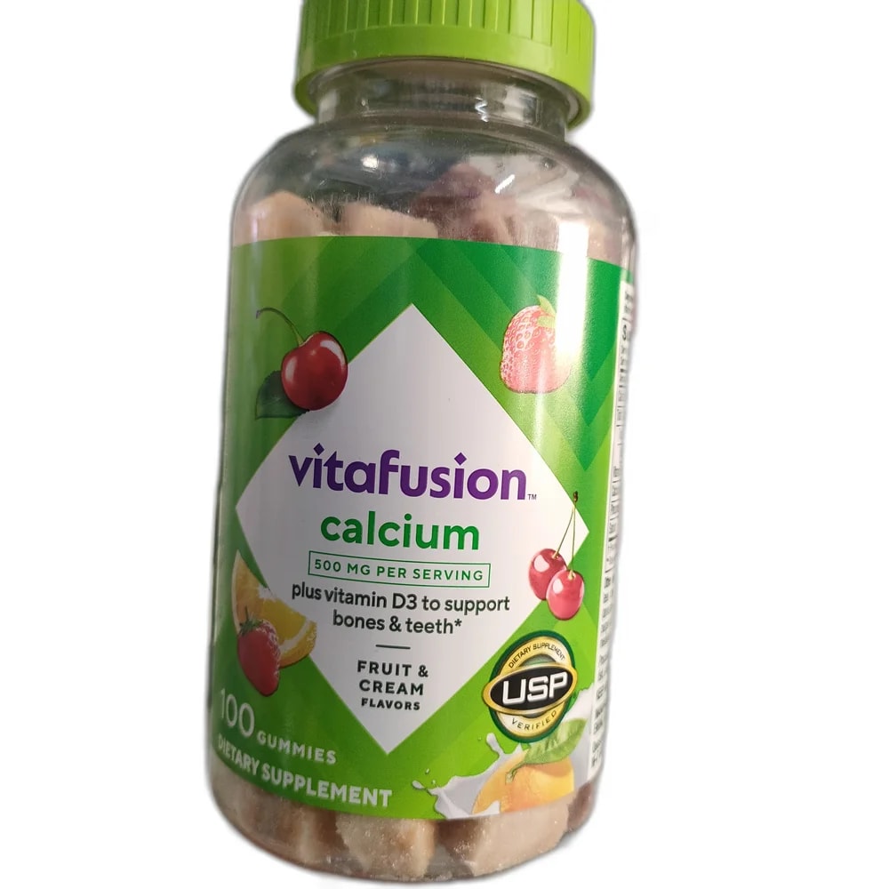 Vitafusion Calcium 500 mg per 2-gummy serving - PHARMACIE PORNLEU PICH