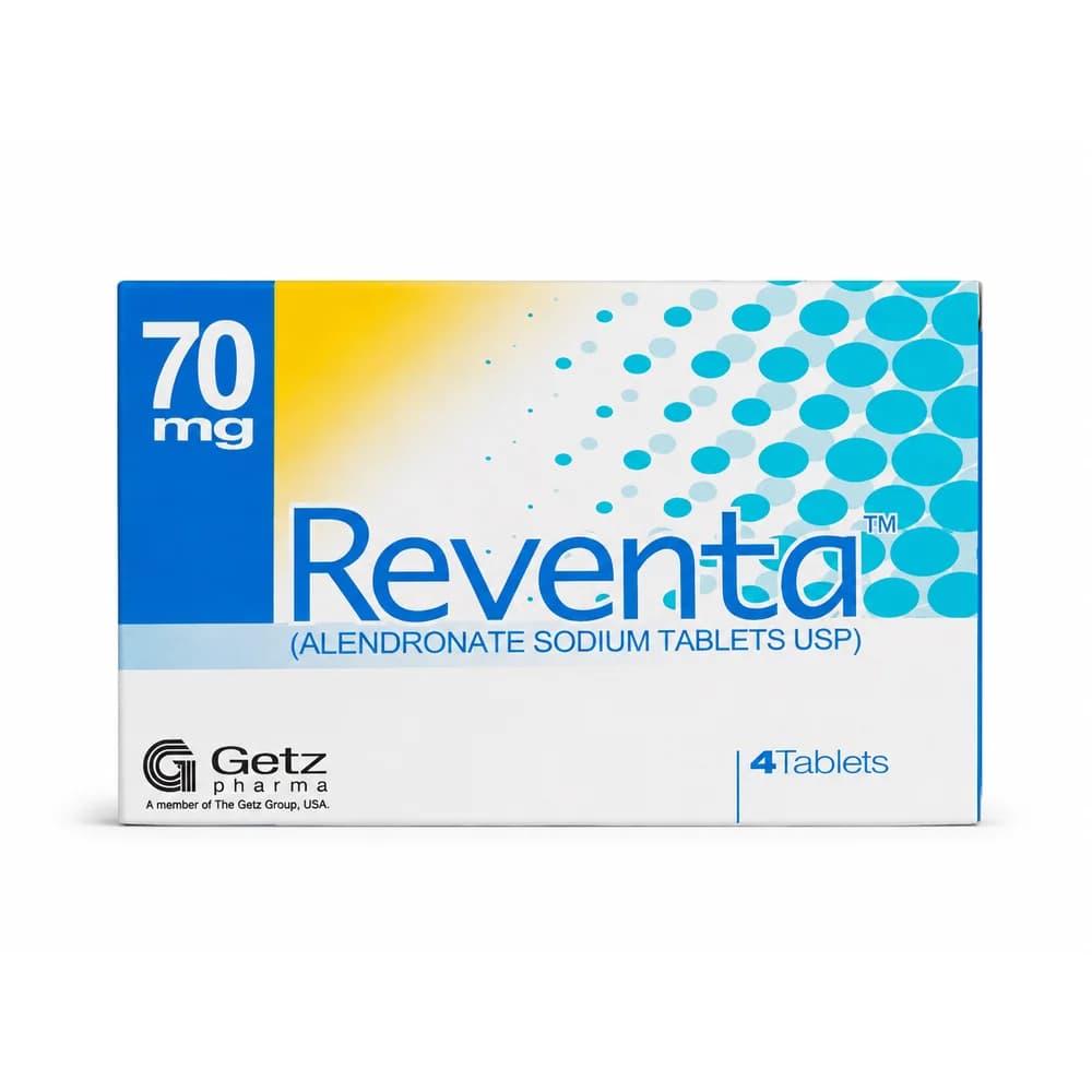 Revental Alendronate sodium equivalent to alendronic acid 70 mg tablets