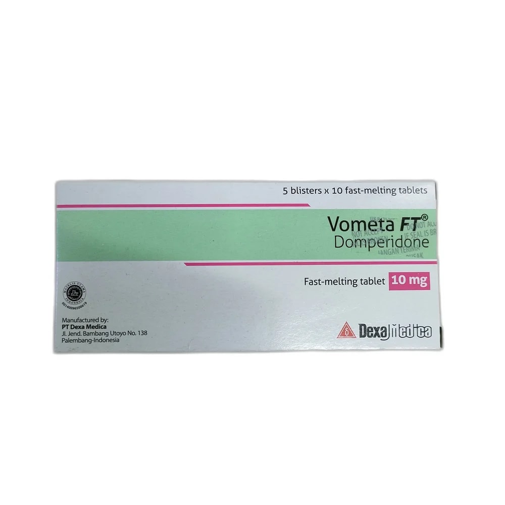 Vometa FT Domperidone 10 mg - Depot de Pharmacie B Rotha