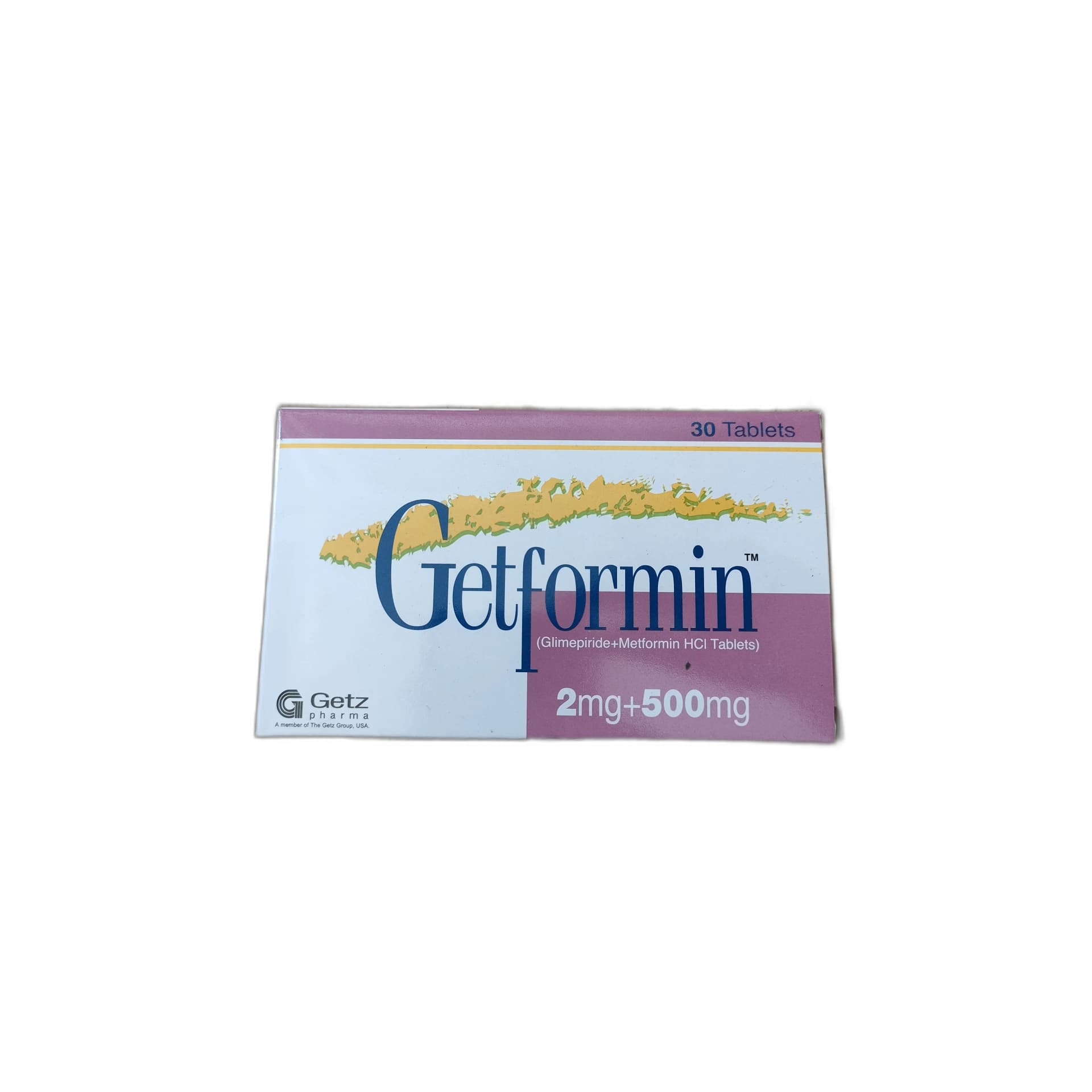 Getformin 2mg+500mg 2 mg + 500 mg