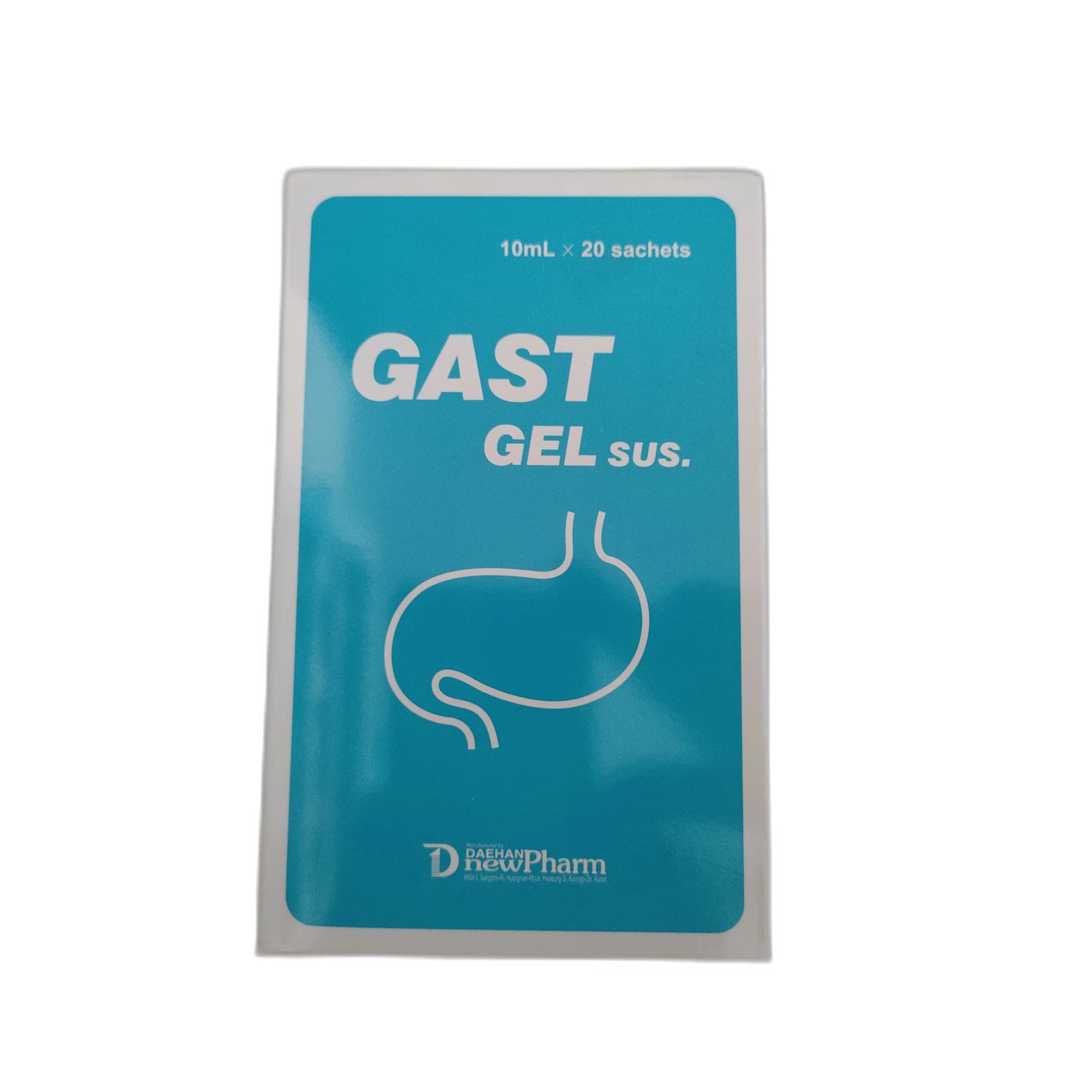 Gast Gel Sus 20 mg / 582 mg / 196 mg