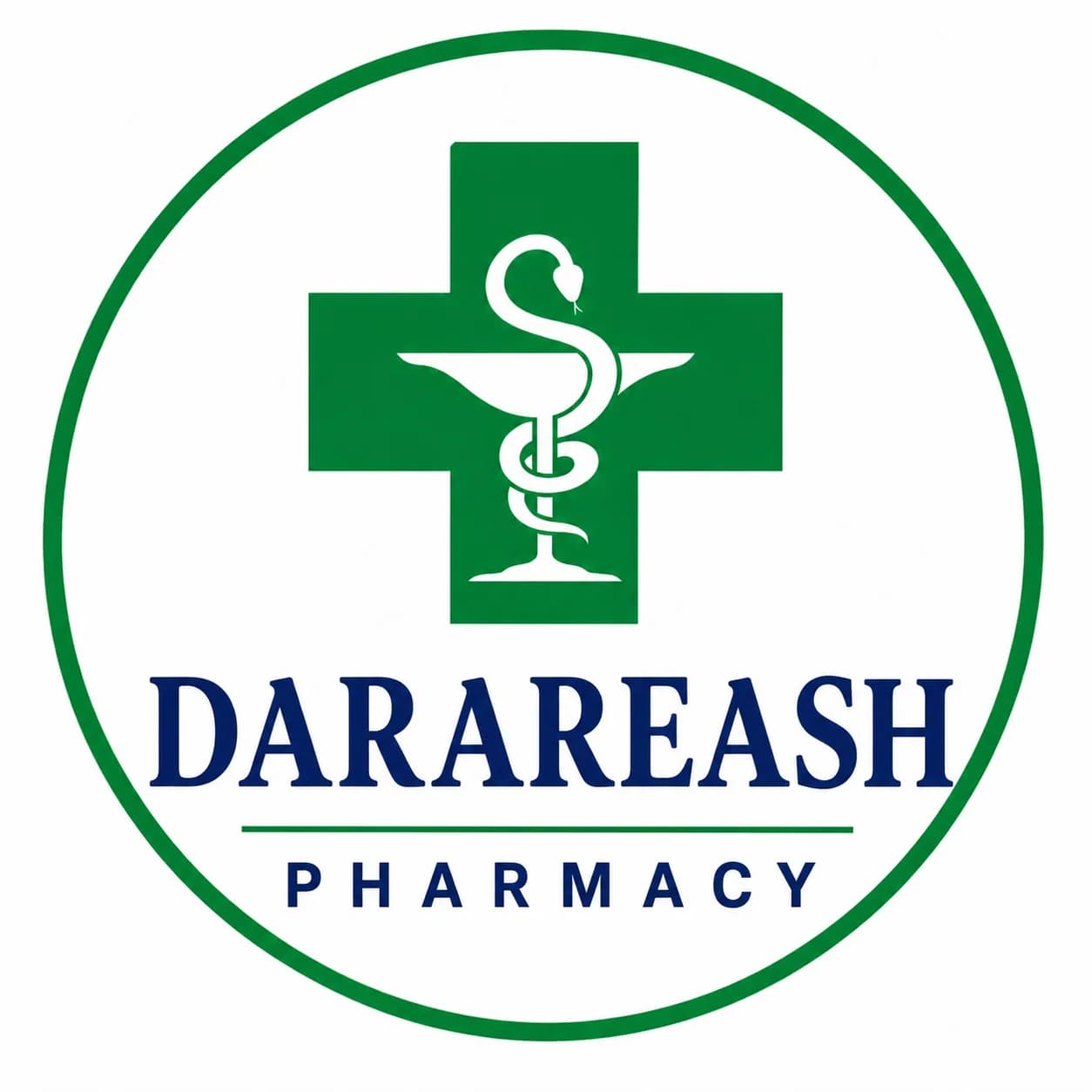 DARAREASH PHARMACY pharmacy logo