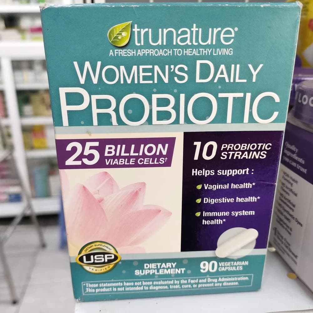 Trunature Women's Daily Probiotic 1 capsule daily (25 billion CFU per capsule)