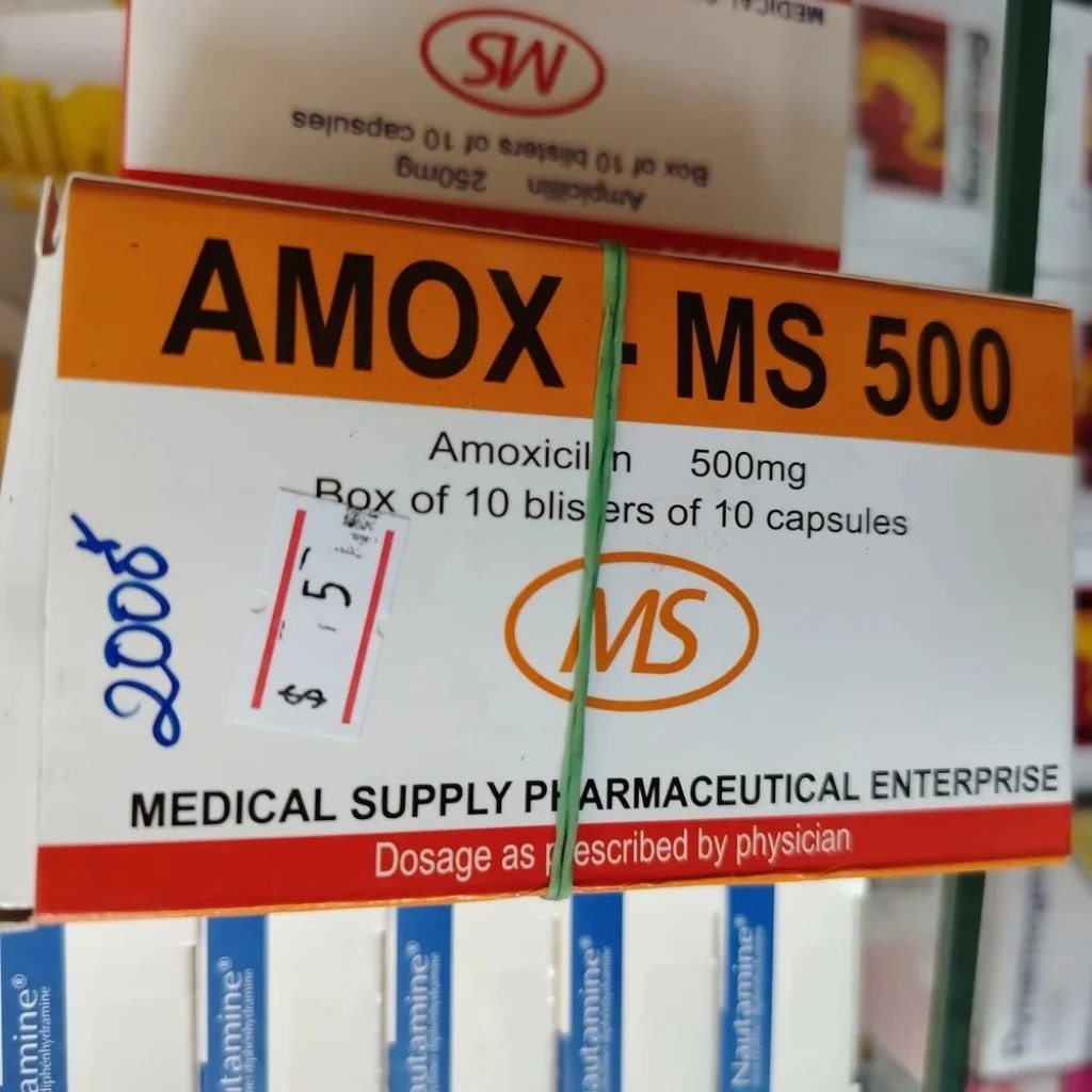 Amox-MS 500 500 mg - CHEANIMUL PHARMACY