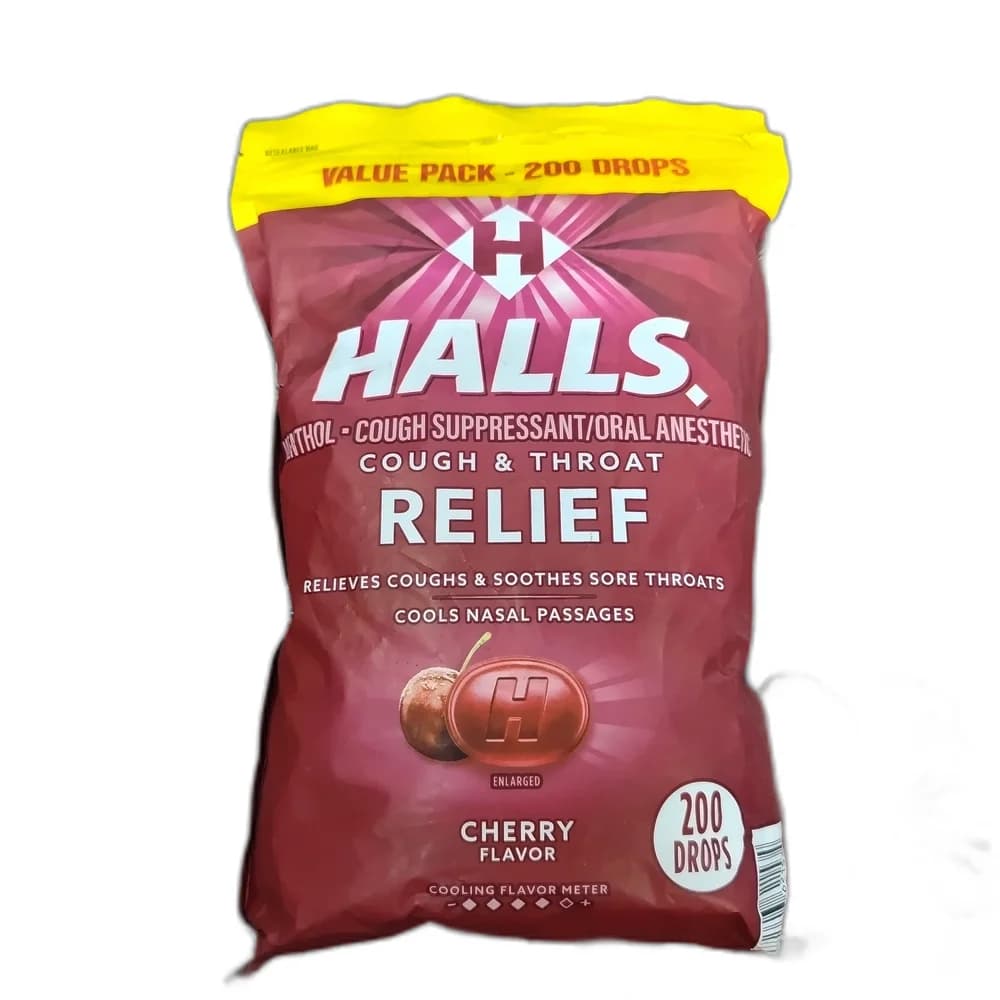 Halls Cough & Throat Relief Cherry 5.8 mg