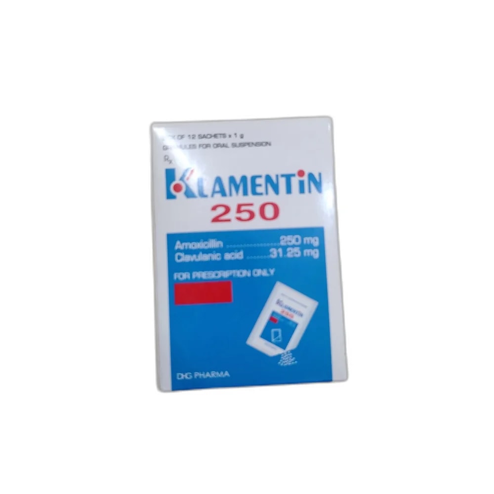 Klamentin 250 250 mg / 31.25 mg - PHARMACIE LA BELLE PHARMA
