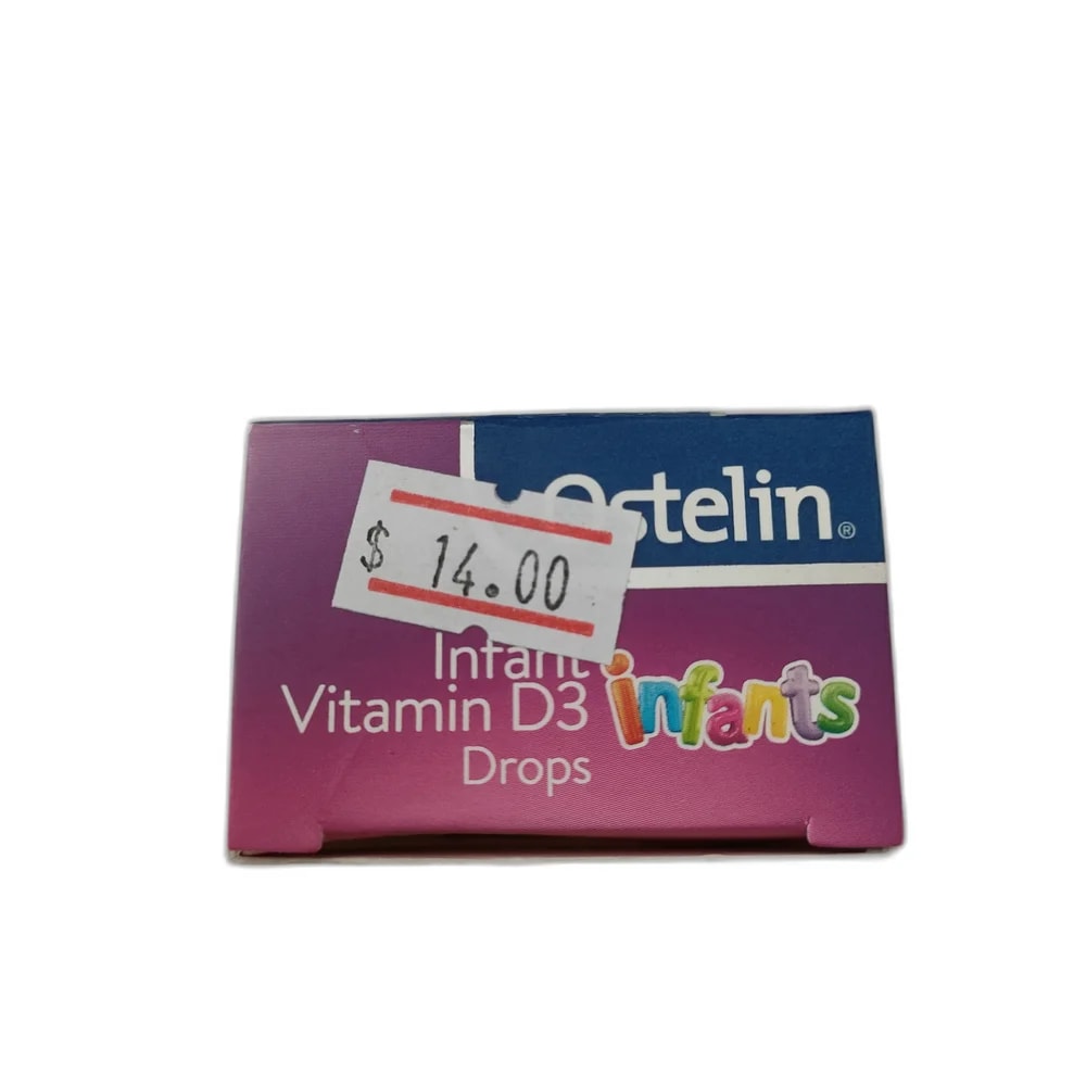 Ostelin Infant Vitamin D3 Drops 400 IU per drop - PHARMACY PONLEU AOSOT
