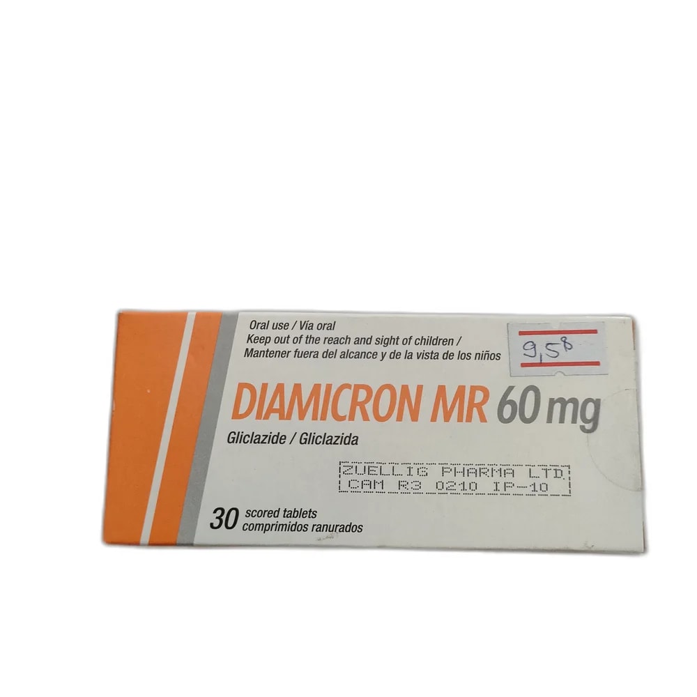 Diamicron MR 60mg 60 mg - MEY PHARMA PHARMACY