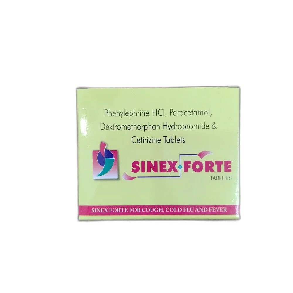 Sinex Forte 500 mg / 5 mg / 10 mg / 5 mg - PHARMA ASSIST PHARMACY
