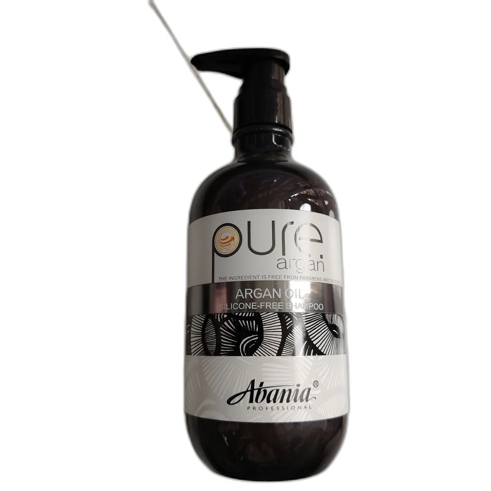 Abania Professional Pure Argan Oil Silicone-Free Shampoo 500ml 500 ml - PHARMACIE RATANAK