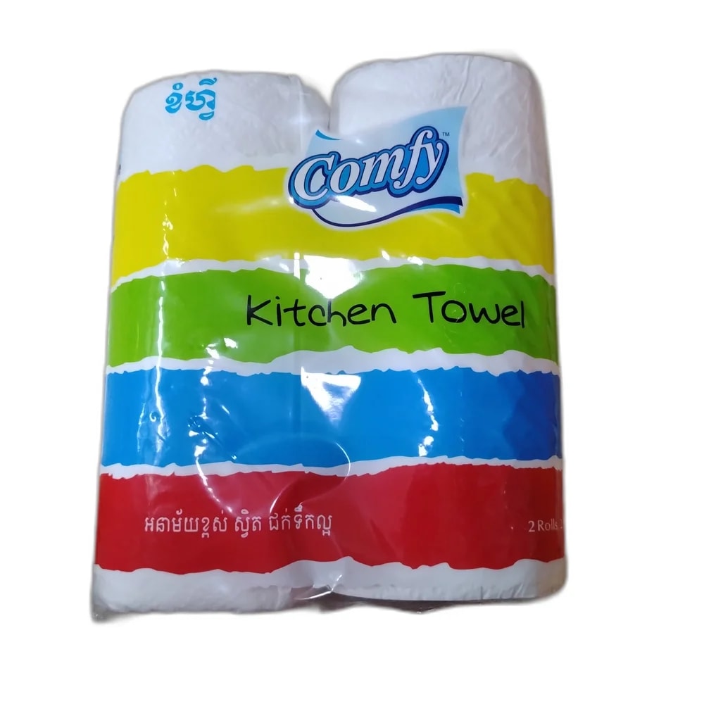Comfy Kitchen Towel 2 rolls, 2 ply - PHARMACIE LA BELLE PHARMA