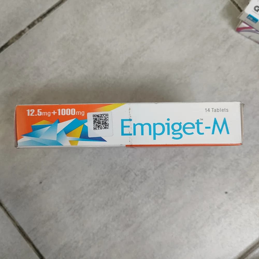 Empiget-M 12.5 mg / 1000 mg