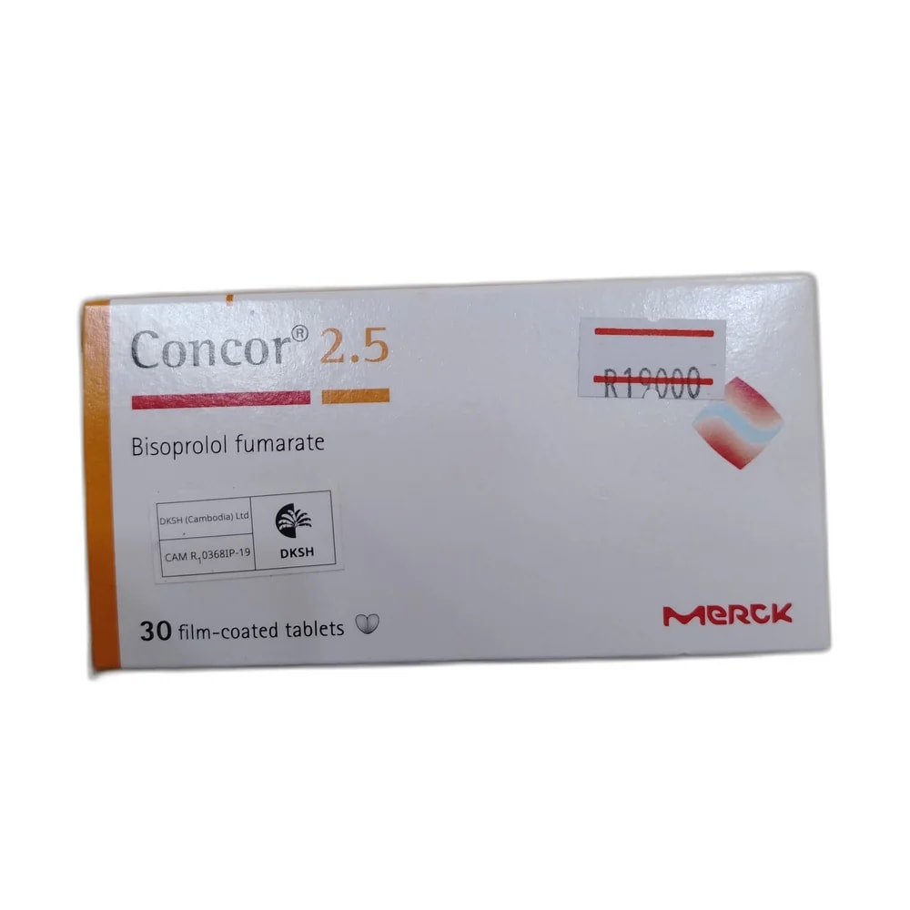 Concor 2.5 mg - PHARMACIE LA BELLE PHARMA