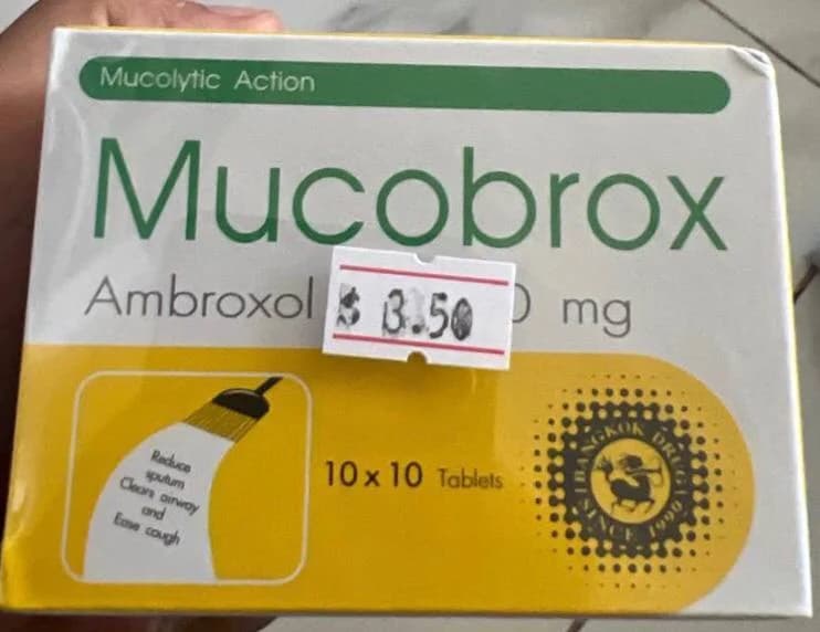 Mucobrox Ambroxol 30mg