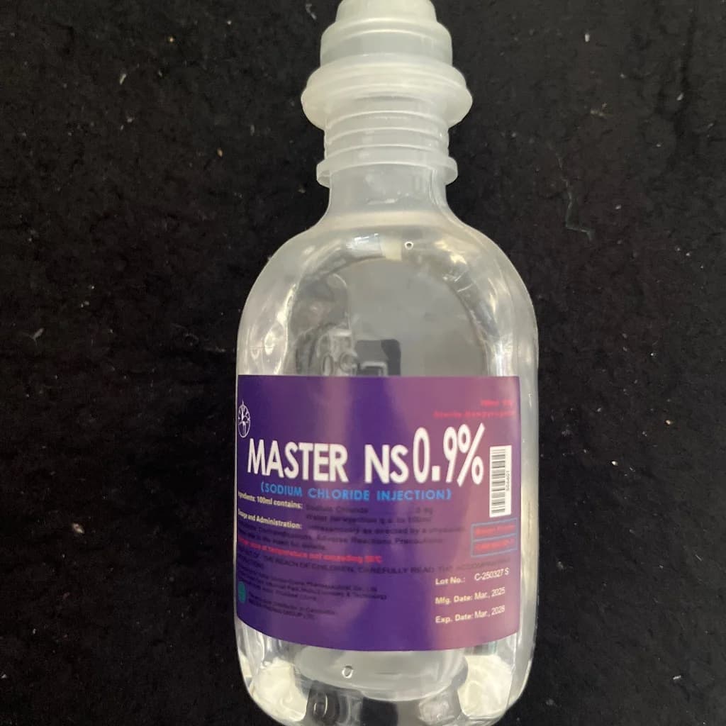 Master NS0.9% Sodium chloride 0.9g/100ml