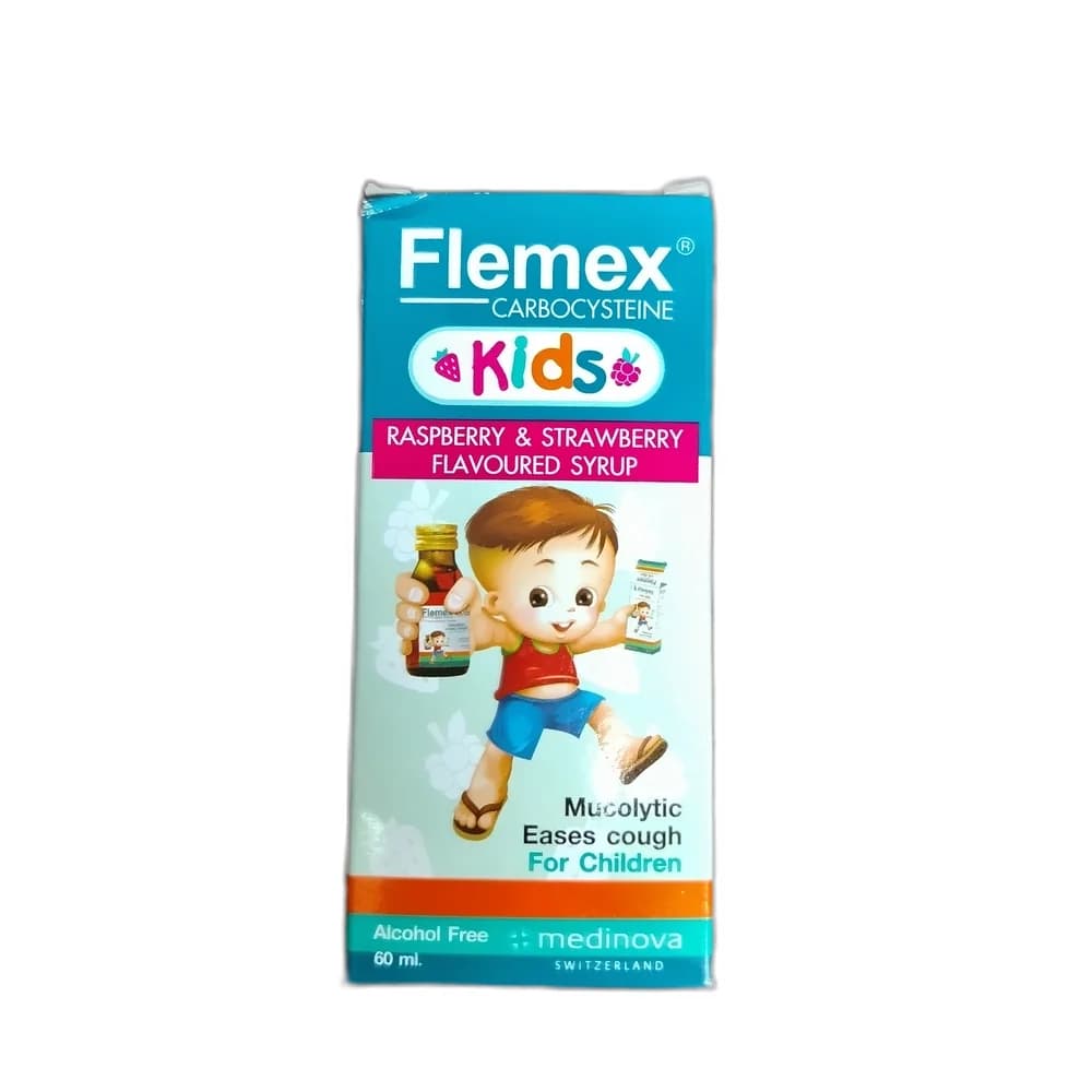Flemex Kids Carbocysteine 100 mg / 5 ml