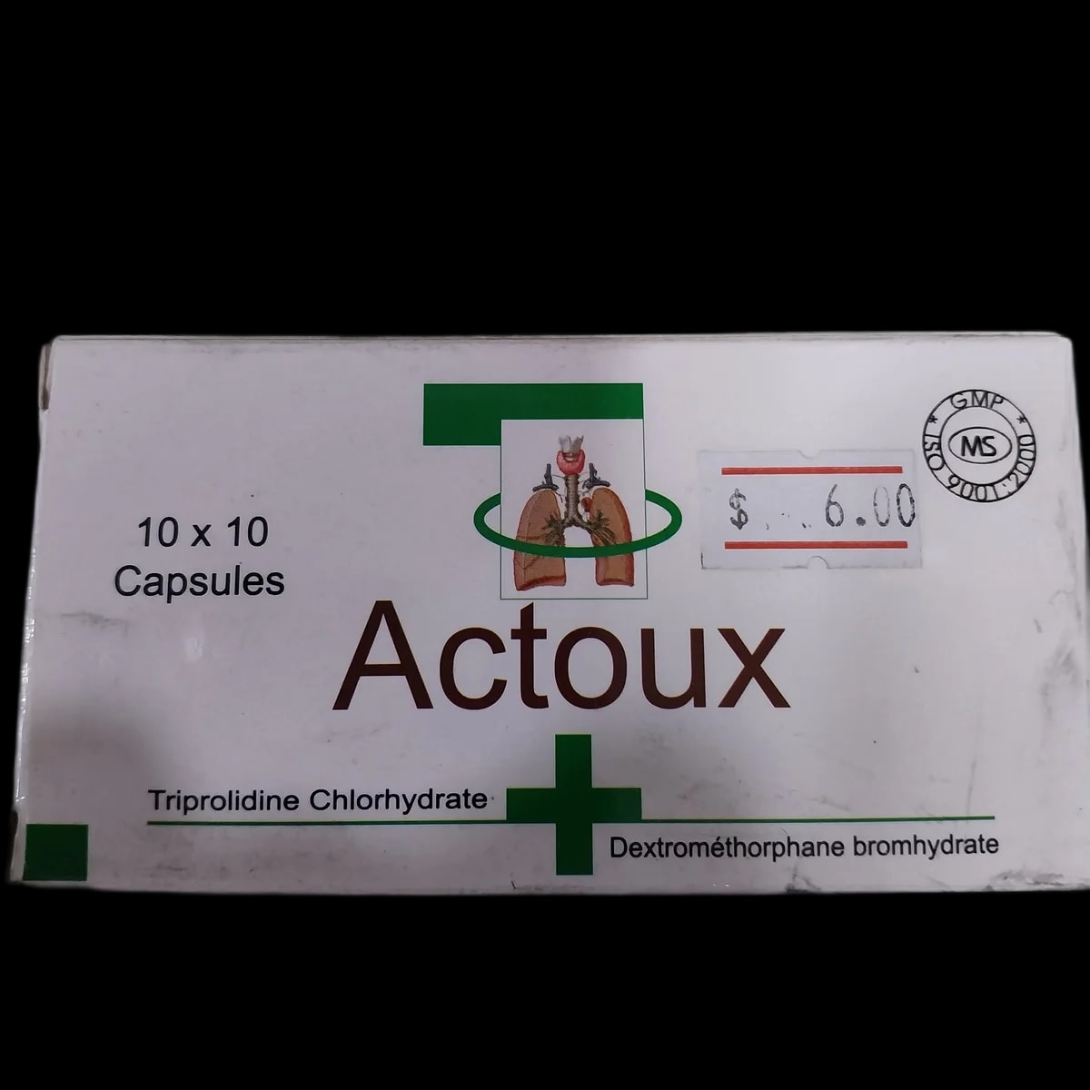 Actoux Triprolidine 2.5mg / Dextromethorphane 30mg - α±ααααααΆααααααααααααα