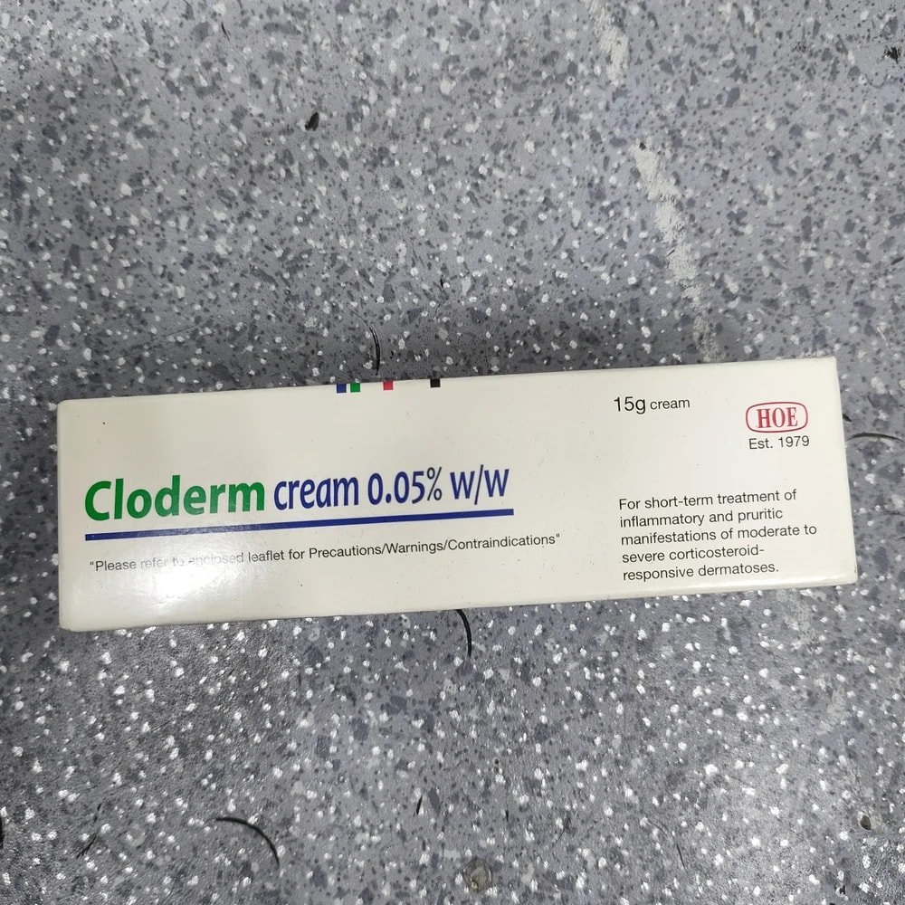 Cloderm Cream 0.05% w/w - Depot De Pharmacie "A" Kim Houy