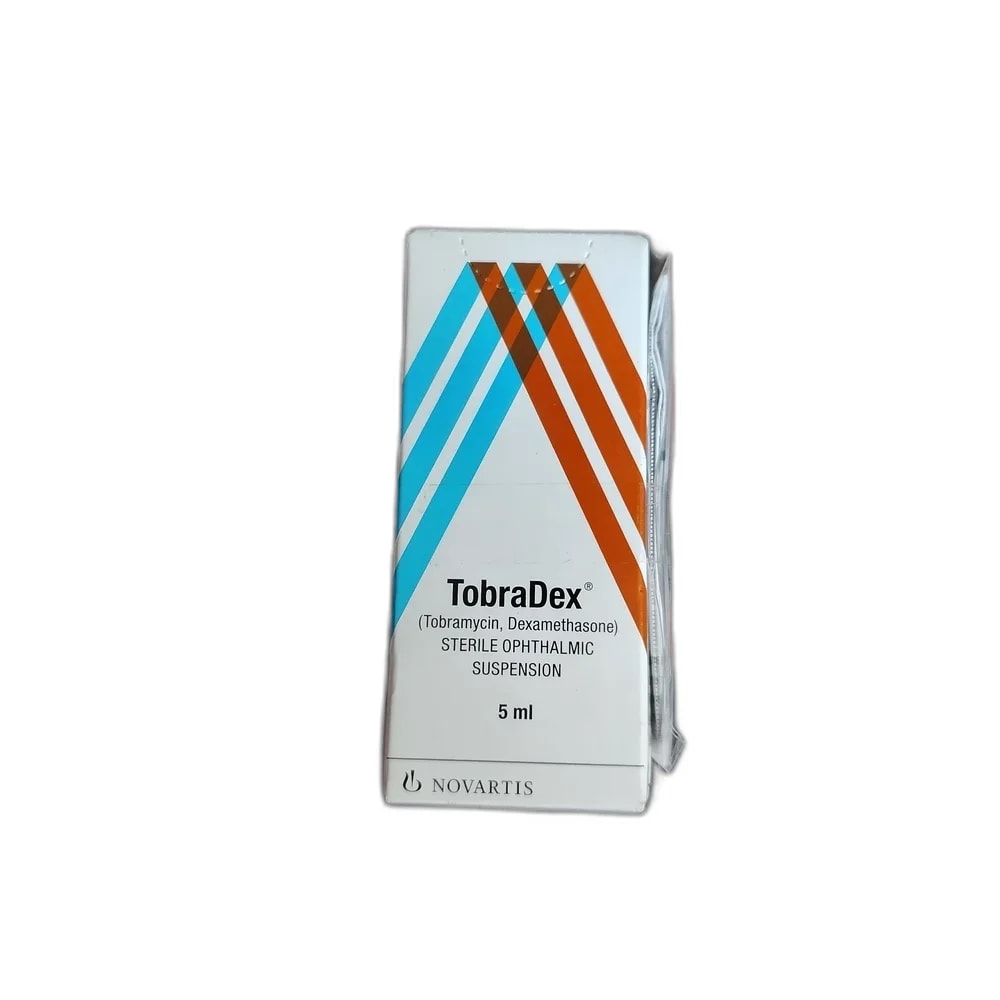 TobraDex Tobramycin 3mg + Dexamethasone 1mg per ml - DHOU CARE PHARMACY