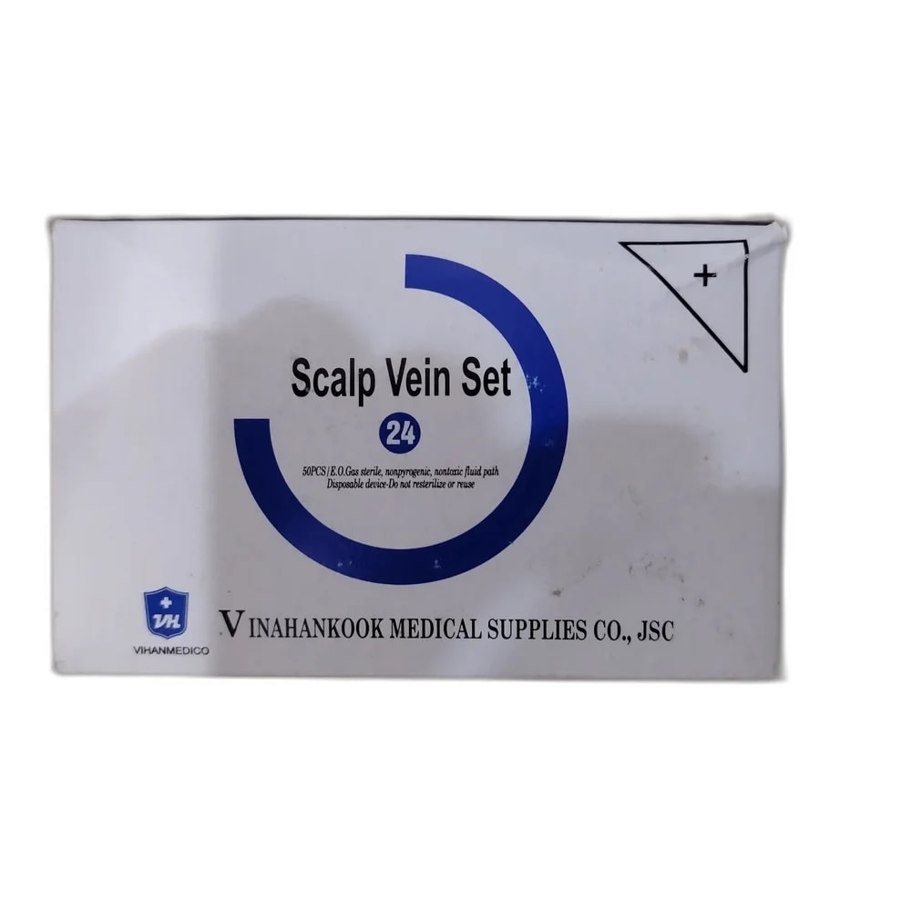 Scalp Vein Set 24G x 3/4 inch - PHARMACIE LA BELLE PHARMA