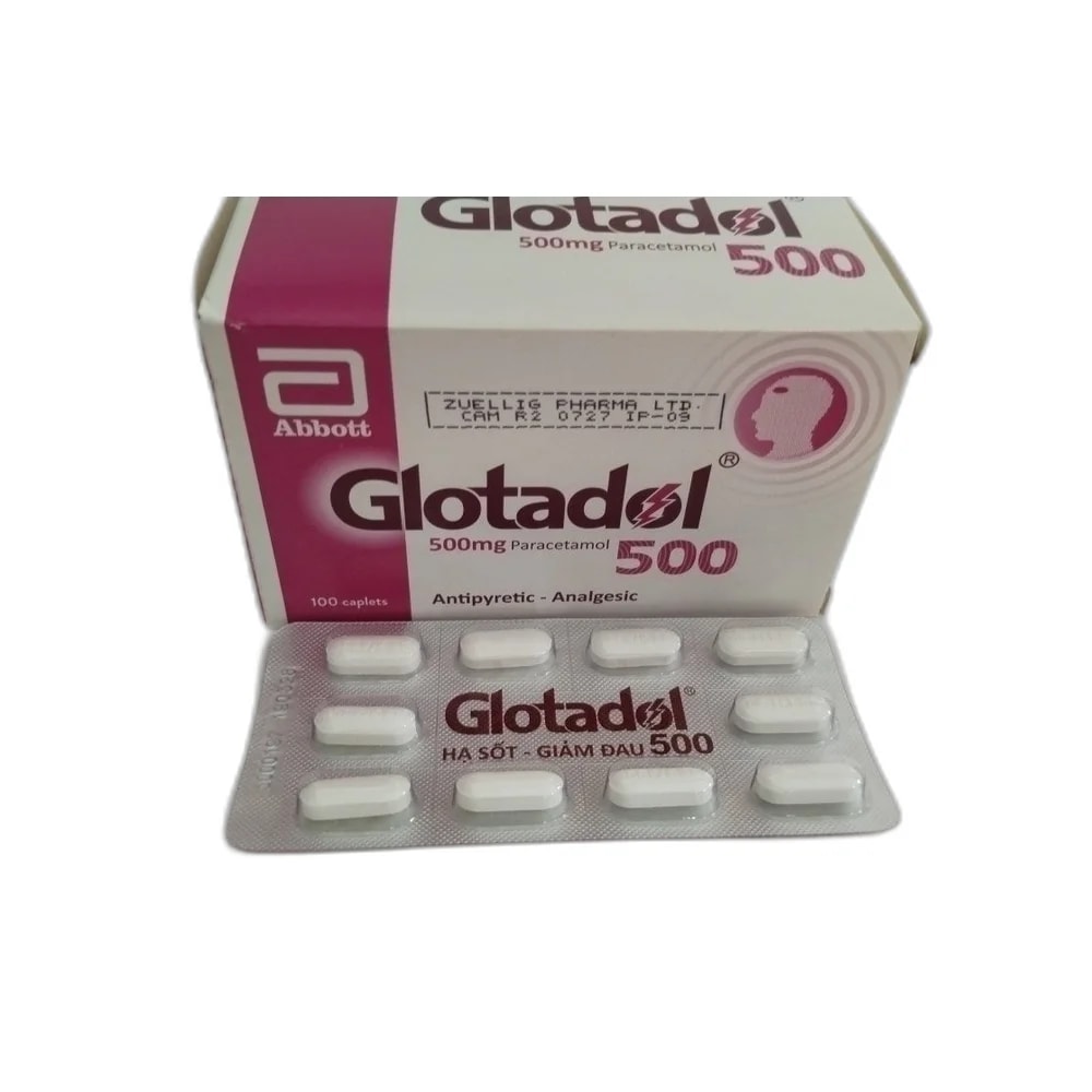 Glotadol 500 mg - ឱសថស្ថាន សុខលាភ
