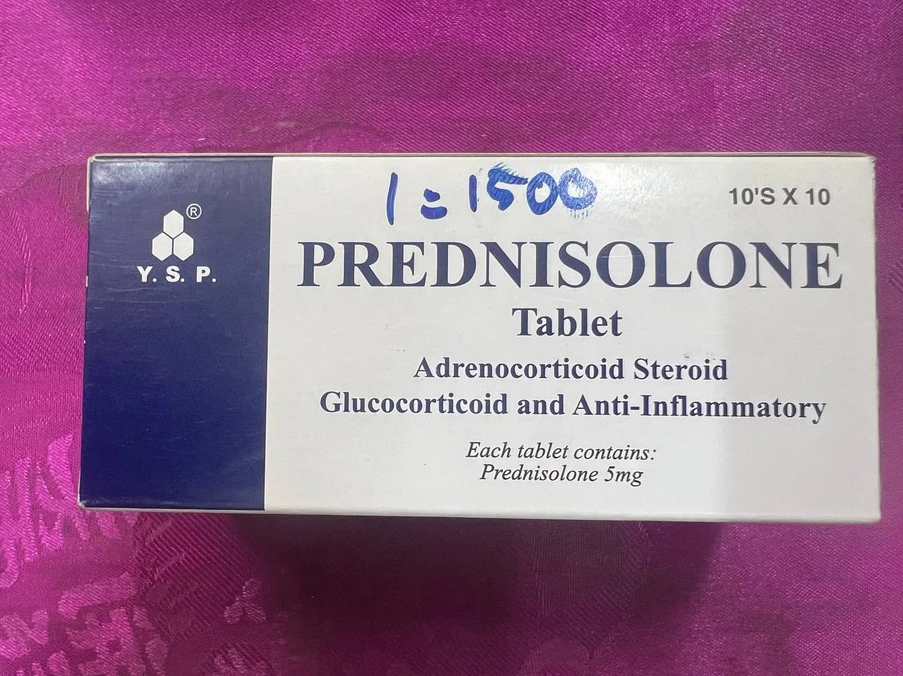 Prednisolone 5mg - Dosage pharma
