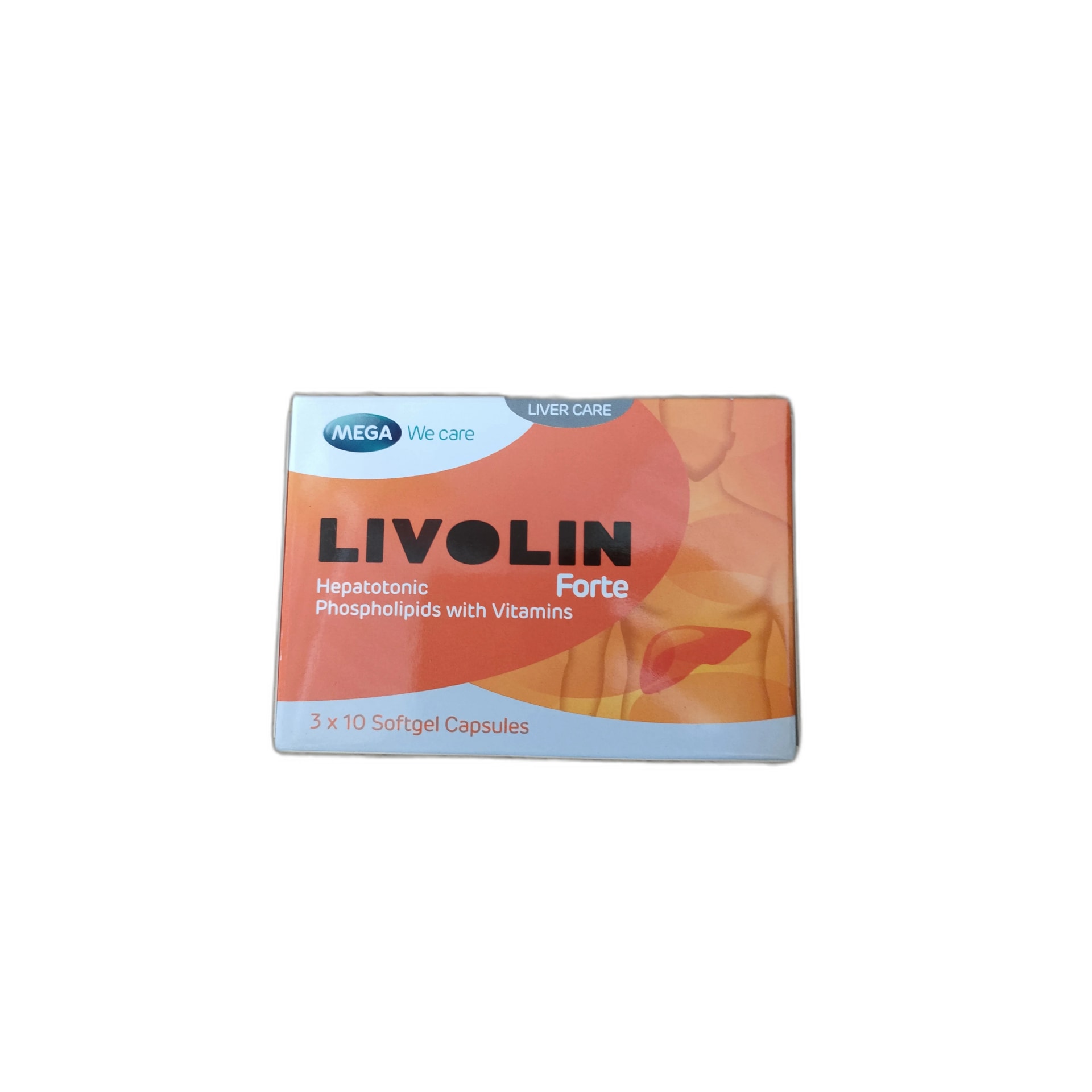 Livolin Forte 3 x 10 softgel capsules - PHARMARCY DARA RAKSMEY KOK CHAMBOK