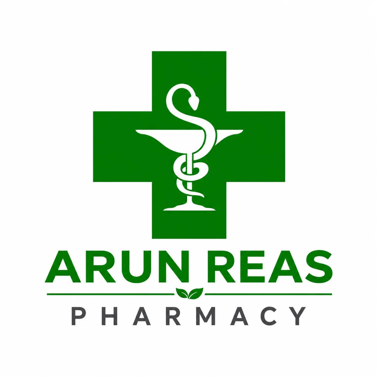 PHARMCY ARUN REAS pharmacy logo