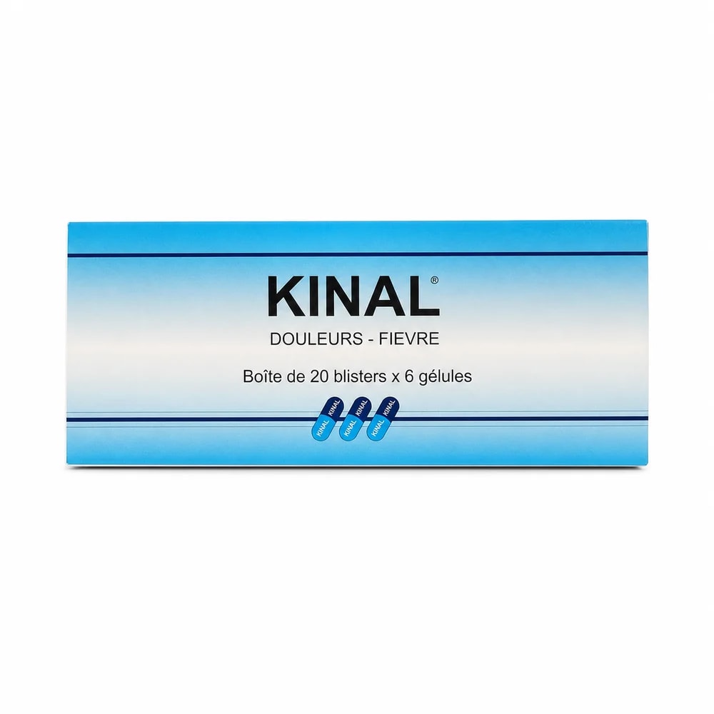 Kinal Paracetamol 500 mg / Caffeine 50 mg - Preah Chan Tep Pharmacy