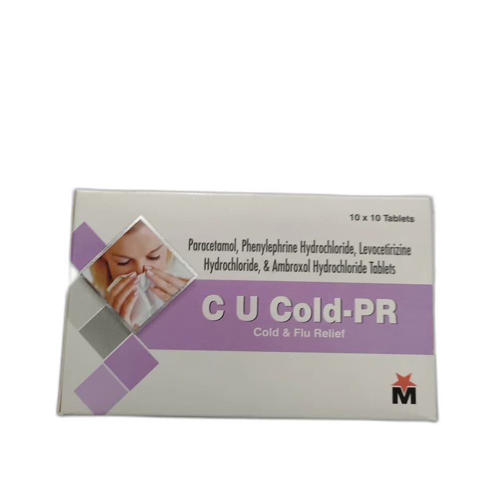 C U Cold-PR 500 mg / 5 mg / 5 mg / 30 mg