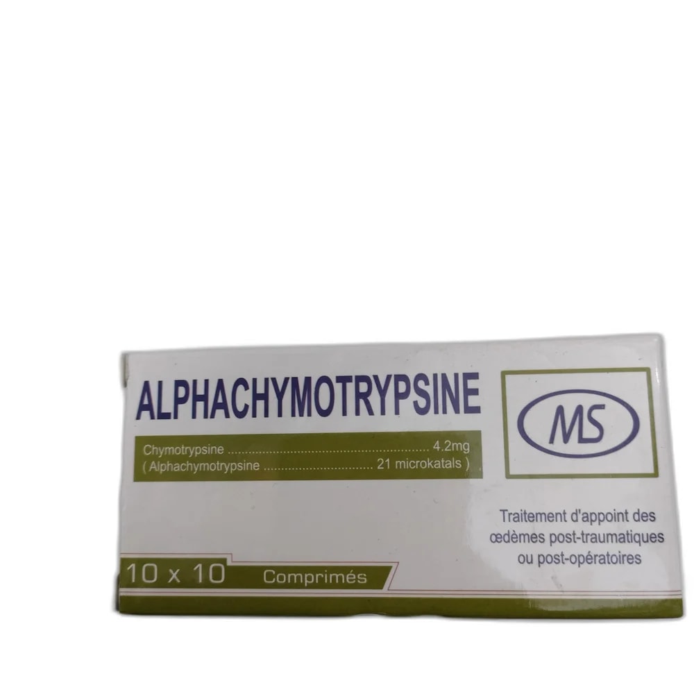 ALPHACHYMOTRYPSINE 4.2 mg - PHARMACIE PORNLEU PICH