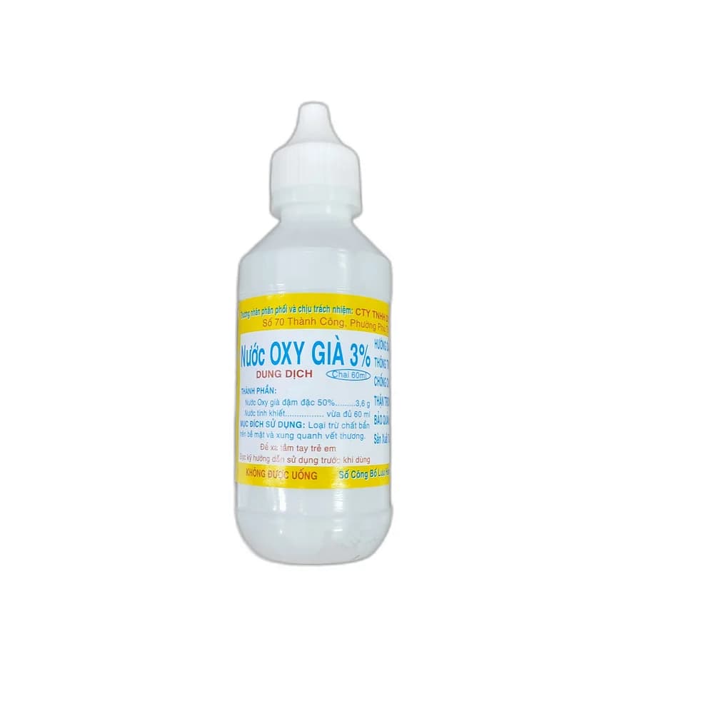 Nước Oxy Già 3% 60 ml