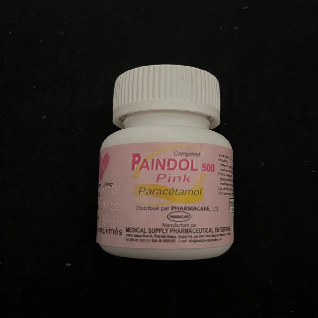 Paindol pink Paracetamol 500mg