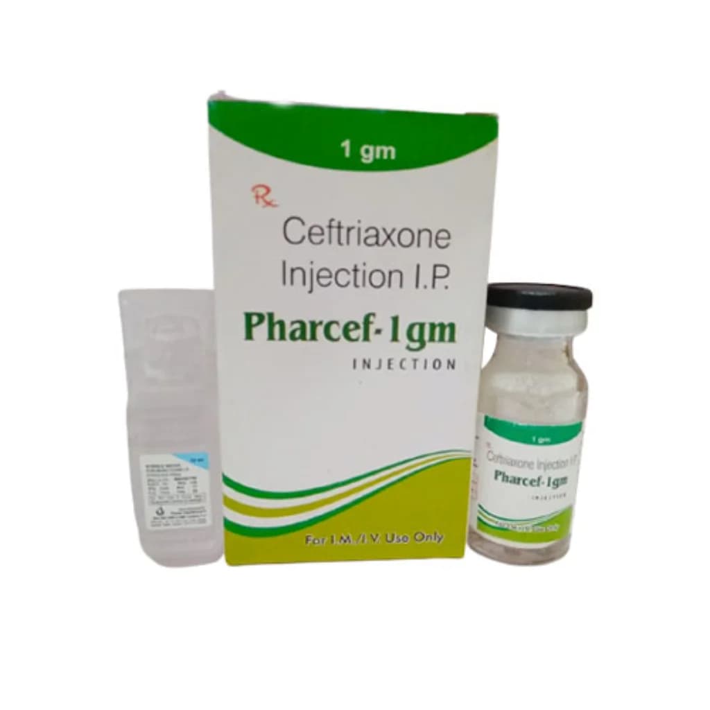 Ceftriaxone 1g 1g