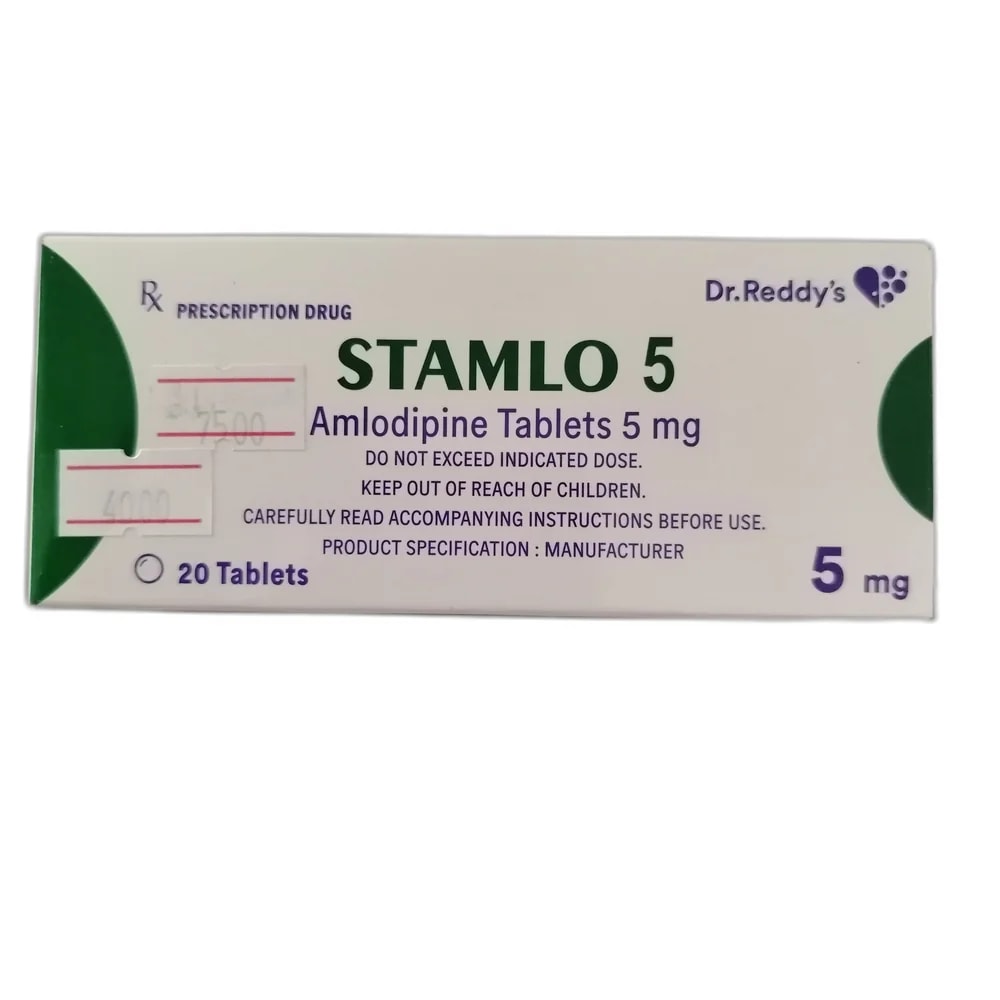Stamlo 5 Amlodipine 5 mg - Oudom Puthik Pharmacy