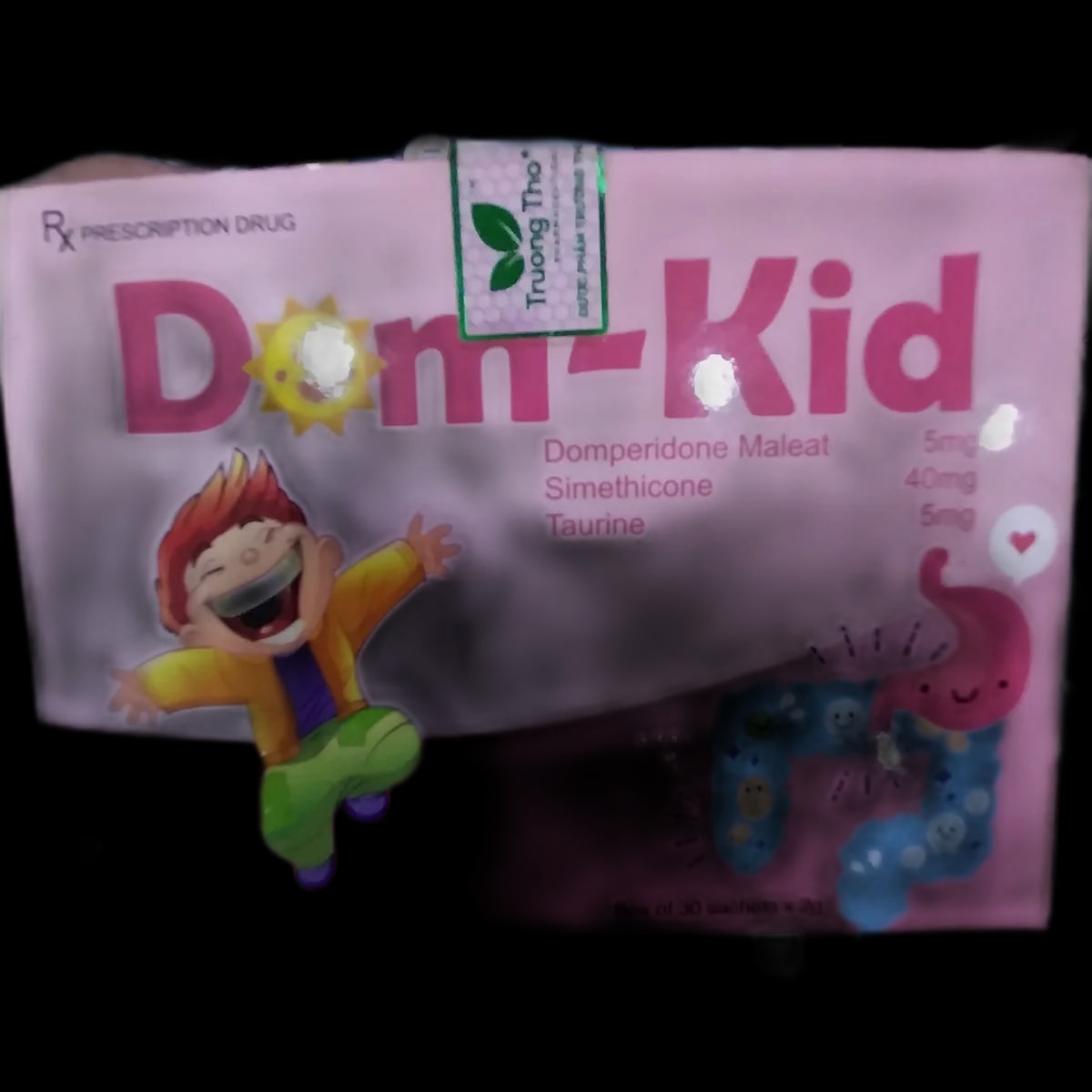 Dom-Kid Domperidone Maleat 5mg, Simethicone 40mg, Taurine 5mg - α±ααααααΆααααααααααααα
