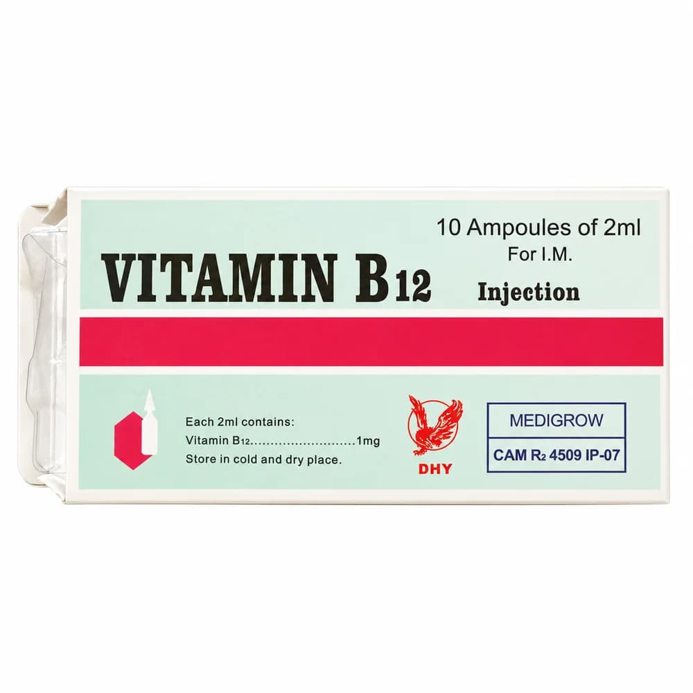 Vitamin B12 1 mg/2 ml