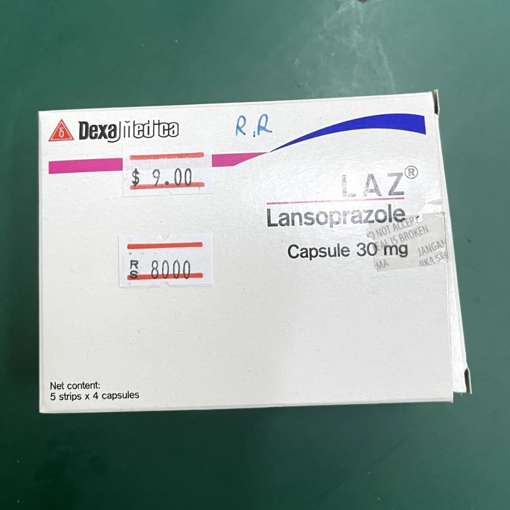 Laz Lansoprazole 30mg - Pharmacy Rotha 2