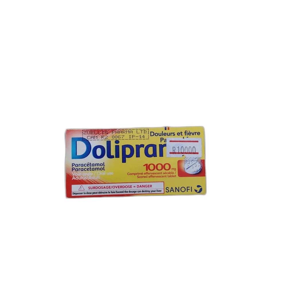 Doliprane 1000 mg - PHARMACIE LA BELLE PHARMA