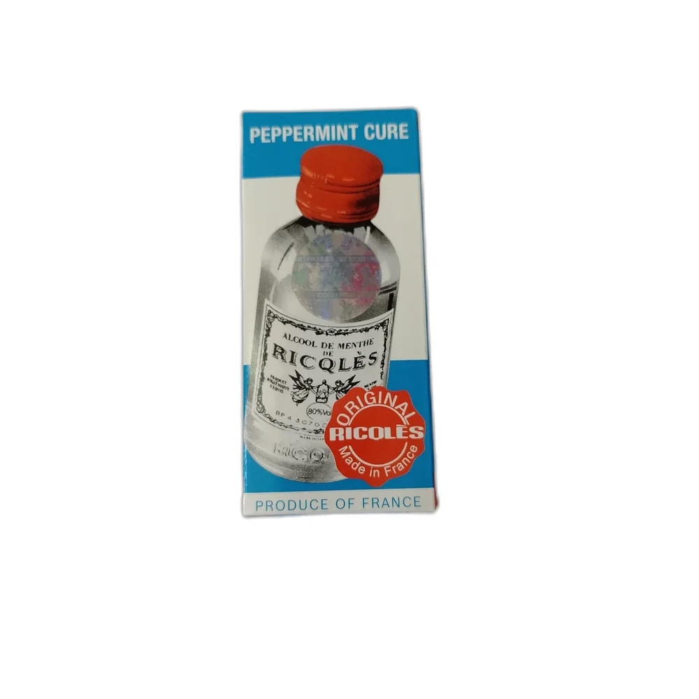Ricqles Peppermint Cure 80% alcohol / 1.32% peppermint oil - PHARMA ASSIST PHARMACY