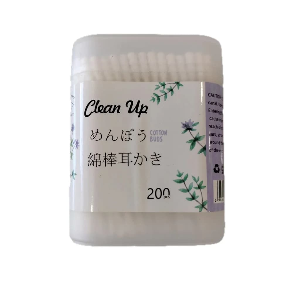 Clean Up Cotton Buds 200 pcs
