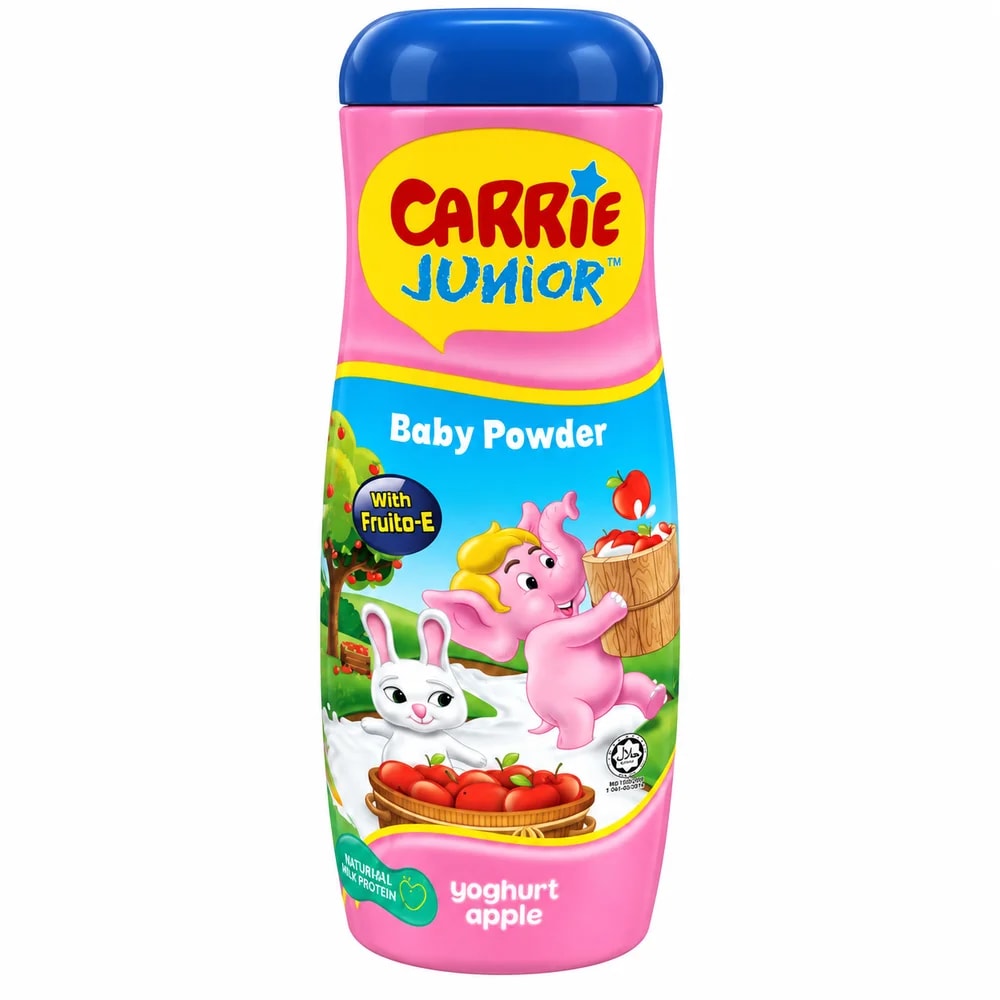 Carrie Junior Yoghurt Apple Baby Powder - Pharmacy Krech hong