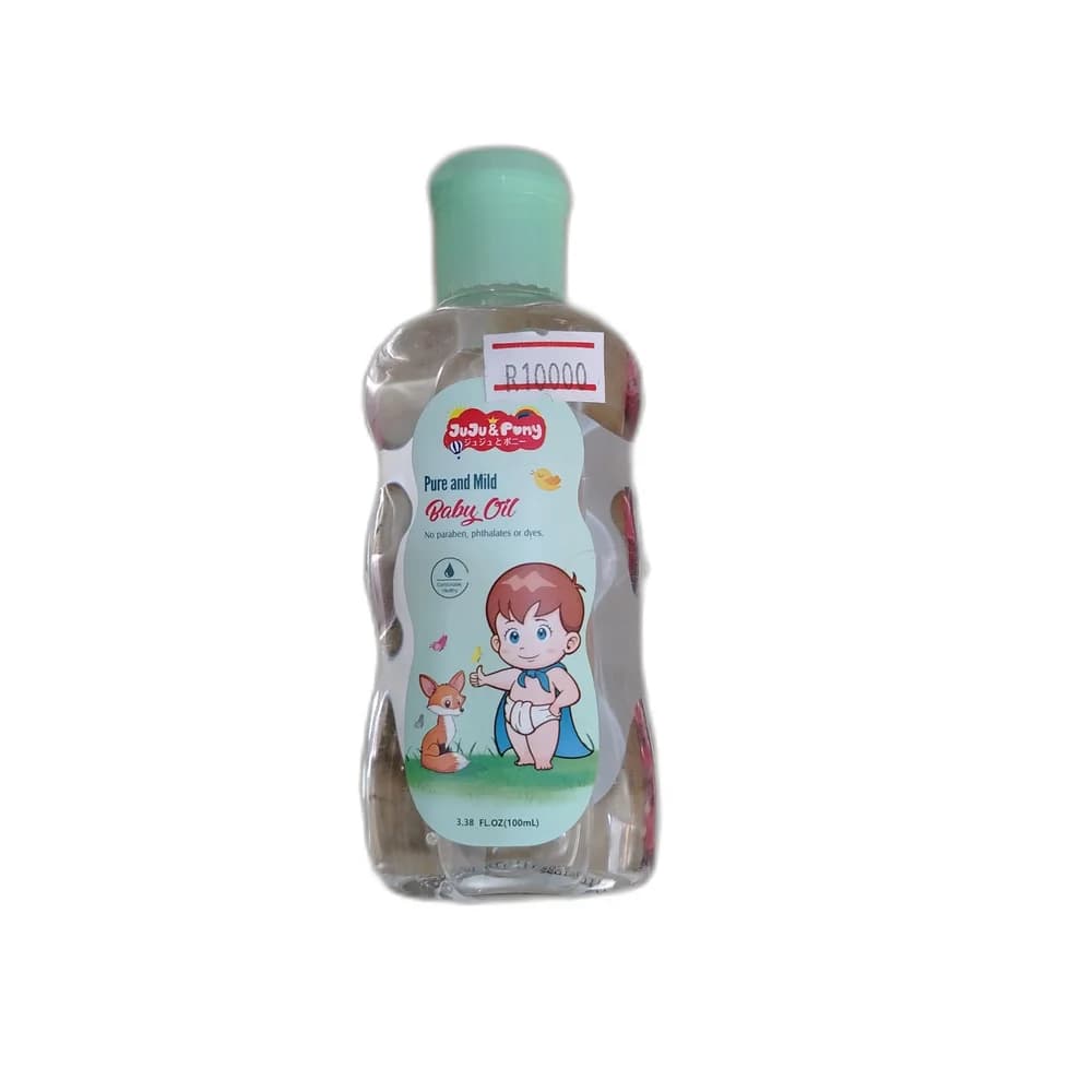 JuJu & Pony Pure and Mild Baby Oil 100 mL