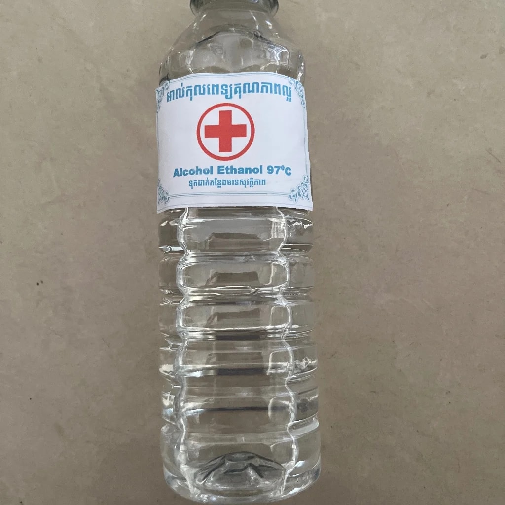 Alcohol 97*degree 500ml - PONLEU DOUNG DARA PHARMACY