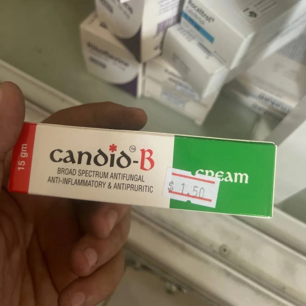 Candid-B Cream Clotrimazole 1% w/w + Beclometasone Dipropionate 0.025% w/w - SETHIKA CARE Pharmacy